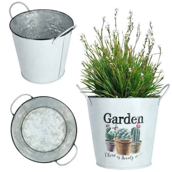 Plantekrukke/Blomsterkrukke - Donk - 12 cm - Mellem