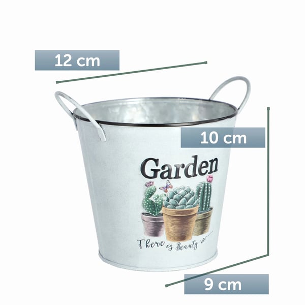 Plantekrukke/Blomsterkrukke - Donk - 12 cm - Mellem