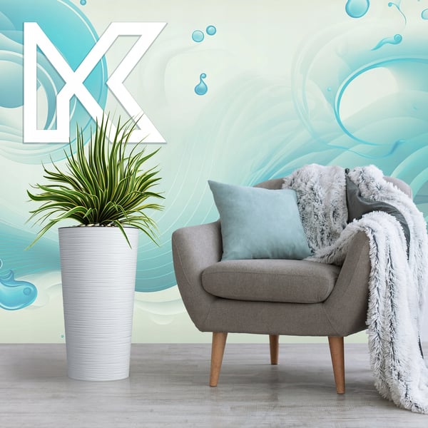 Blomsterkrukke - Urtepotte - Med indsats - Diameter 19 cm - Hvid