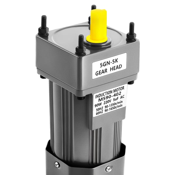 Gearmotor - Motor med hastighedsregulator - Variabel hastighed - CE-certificeret - Til pakning, tryk, fødevarer, tekstil