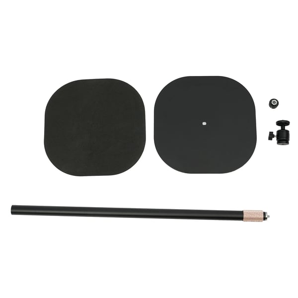 Projektorstativ - Gulvstativ - Metal - 360° Drejeligt - Universelt Beslag - Justerbar Højde 65–120 cm - Max 3 kg - Sort