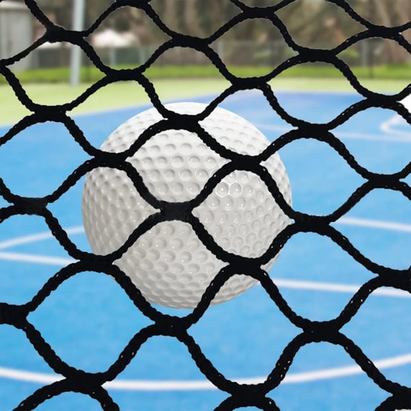 Golfnet - Træningsnet & Boldfang - 3 x 3 m - Sikkerhedsnet - Udendørs - Sort