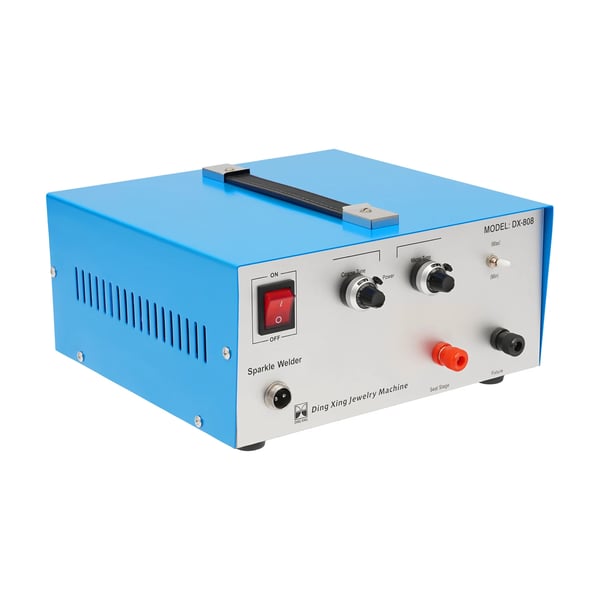 Korujen hitsauslaite - 80A pulssipistehitsauslaite - Käsikäyttöinen, jalkapoljin, EU-pistoke, 600 W, 0,5–1,5 mm - Sininen