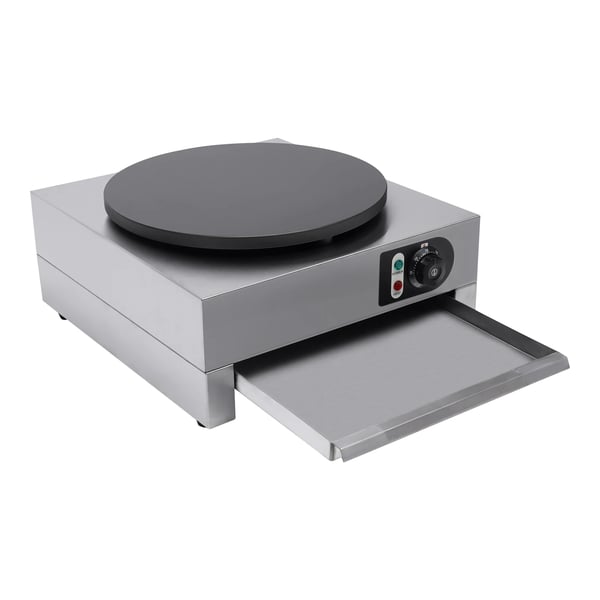 Crêpe Maker - Elektrisk crêpepande - Non-stick - Justerbar temperatur - Til pandekager, crêpes og æggepandekager