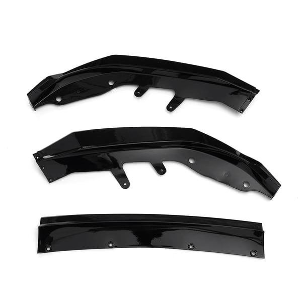 Front kofangersplitter - Læbe/Diffusor/Spoiler - Til 4-serie G22/G23 2-dørs 2020–2023 - M440i M440d 430d 430i - Sort