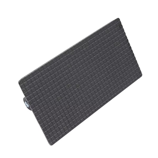 Grilliprässi ja hampurilaisprässi - Valurautainen pihvipaino - Lämpöä kestävä puukahva - Kasviöljypinnoite - Koko 21 x 10,5 cm - Paino 1 kg - Musta