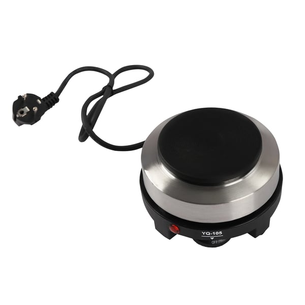 Mokkakande - Elektrisk espressokande - 500 W - 5 Niveauer - Justerbar Temperatur - Varmeplade - Automatisk Opvarmning - Sølv