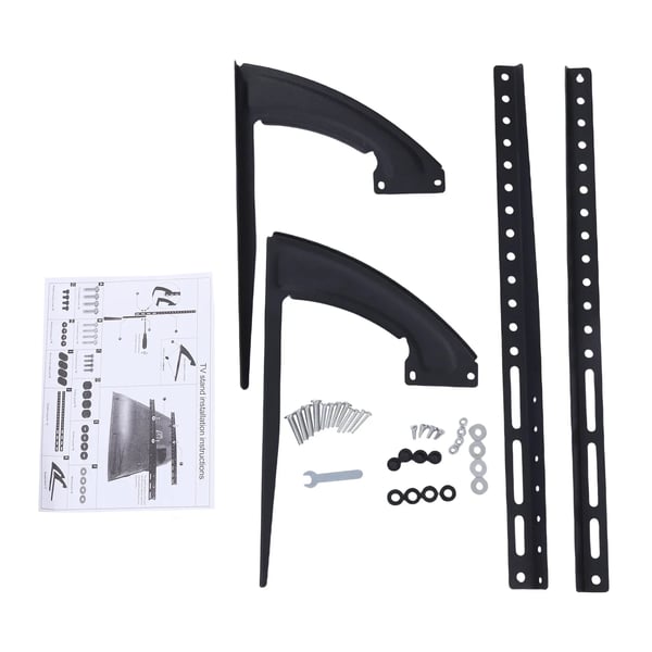 Universel laptop stander - Bordstativ - Til 25–51 cm bærbare - Højdejusterbar - Sort
