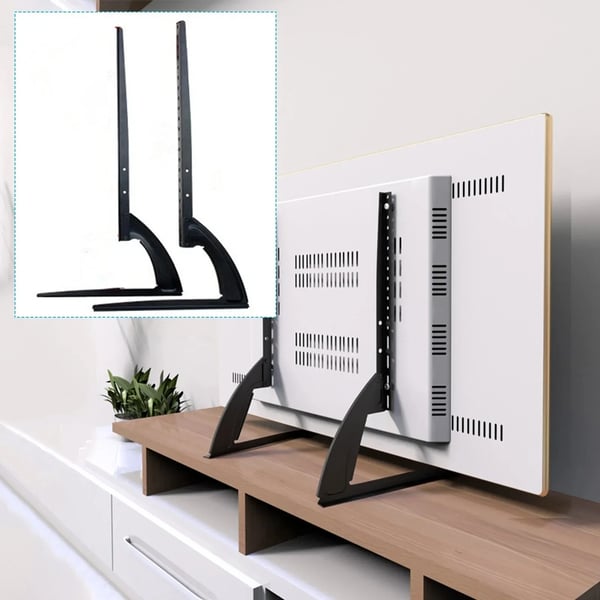 Universel laptop stander - Bordstativ - Til 25–51 cm bærbare - Højdejusterbar - Sort