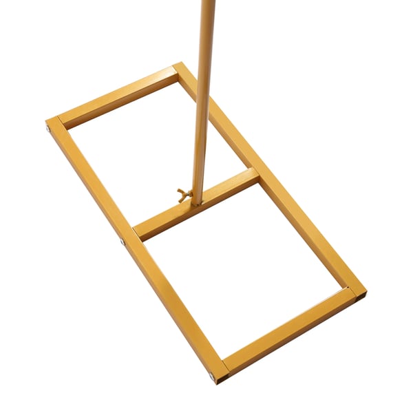 Bryllupsbue - Ballonbue Stativ - Jern - Højde 2,3 m - XXL - Bæreevne 4–5 kg - Bueform - Guld