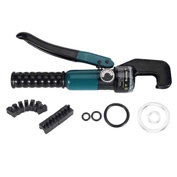 Hydraulinen Kaapelipuristin - YQK-70 - 12–2/0 AWG - 80 kN Puristusvoima - 12 mm Iskunpituus - Kevyt - Muovikotelo - Sähköjohdoille