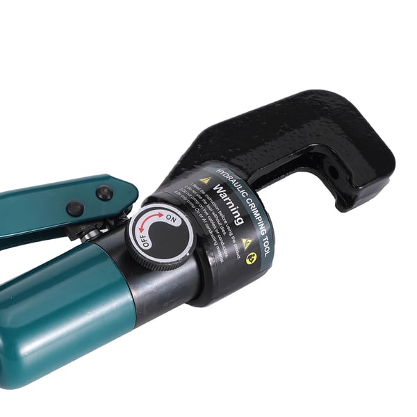 Hydraulinen Kaapelipuristin - YQK-70 - 12–2/0 AWG - 80 kN Puristusvoima - 12 mm Iskunpituus - Kevyt - Muovikotelo - Sähköjohdoille