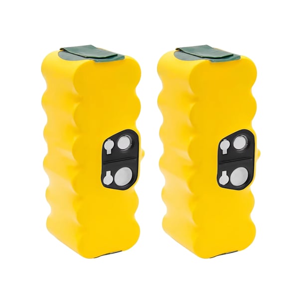 iRobot Roomba batteri, Ni-MH 14,4 V 6000 mAh, grå, genopladeligt erstatningsbatteri til 500–900-serien