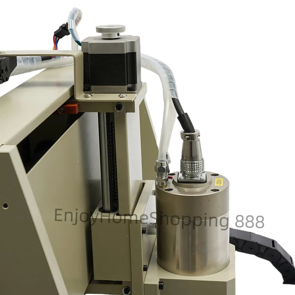 CNC-jyrsin - 6040 kaiverrus- ja jyrsinkone - 4-akselinen X/Y/Z/A - 1500 W - 24000 r/min - Mach3 - Z-liike 12 cm - 220 V - Sorrel