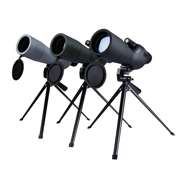 Spektiv - Monokulær zoomkikkert - 25–75x zoom - 60 mm objektiv - BK7-prisme - IPX4 stænkbeskyttet - Beige