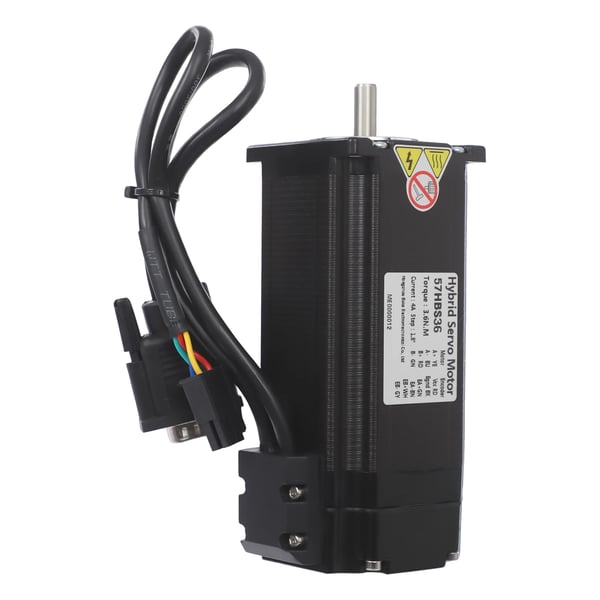 Stepmotor sæt - NEMA 23 closed-loop - 3,6 Nm - 4 A - 57 mm - Driver-sæt - Til doserings- og svejsemaskiner