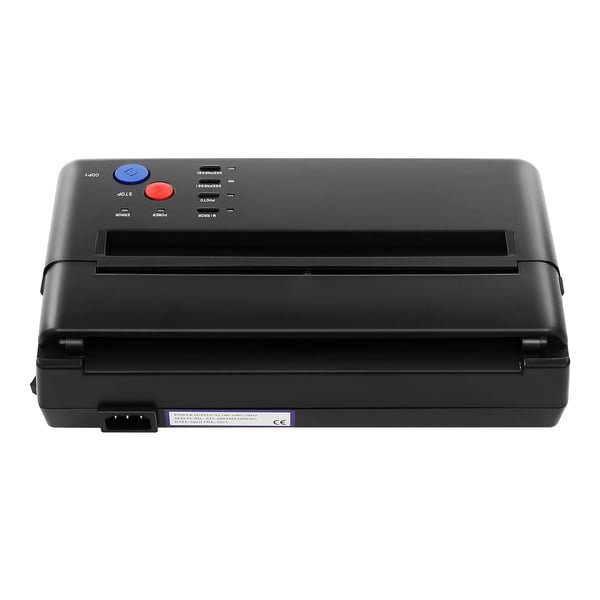 Tatoveringsstencil-printer - Kopimaskine - 220 V - A4 - Effektiv scanningsbredde 21 cm - Sort