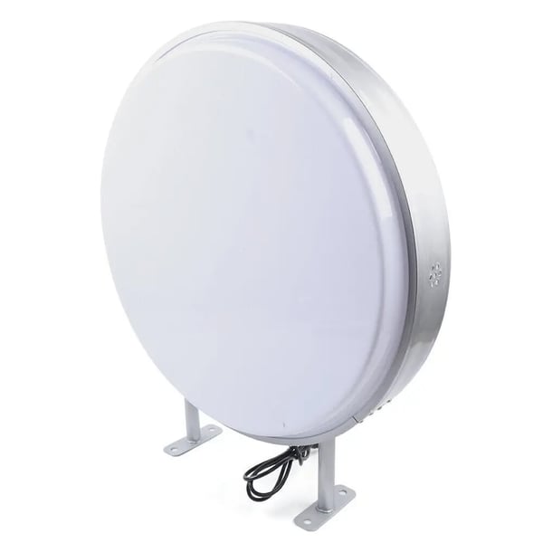 LED lysboks - Dobbeltsidet rundt lysskilt - 60 cm - IP65 vandtæt - 220V AC - Til restauranter og butikker