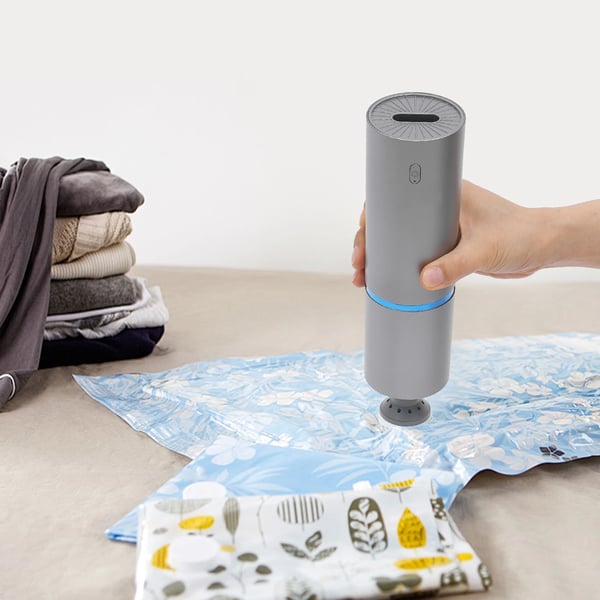 Käsipölynimuri - 84 W - Suodatin - USB-Kaapeli - Harmaa