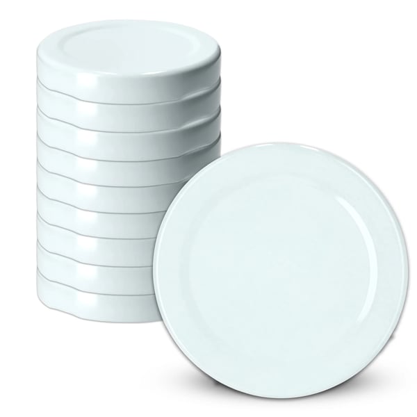 Skruelåg til glas - Twist-Off - 58 mm - 4-kroge - 10 stk - Fødevaresikre Skruelåg til glas - Twist-Off - 58 mm - 4-kroge - 10 stk - Fødevaresikre