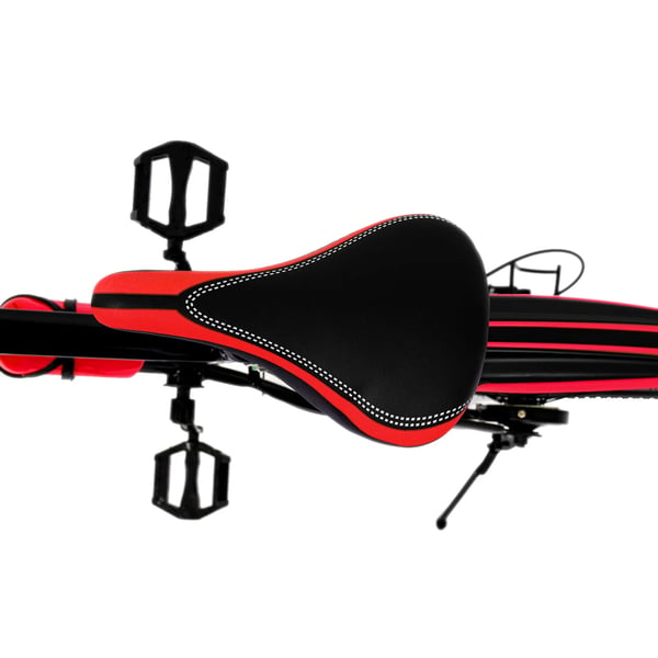 Børnecykel - Mountainbike MTB - 7 gear - 50 cm hjul - Aluminiumsramme - For fælgbremse, bag V-bremse - Højde 130–150 cm - Rød