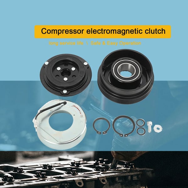 AC-kompressor magnetkoblingsspole - Solenoidespole til koblingsremsskive - Passer E36 E46 E34 E32 - Til klimaanlæg installation