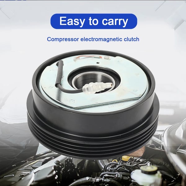AC-kompressor magnetkoblingsspole - Solenoidespole til koblingsremsskive - Passer E36 E46 E34 E32 - Til klimaanlæg installation