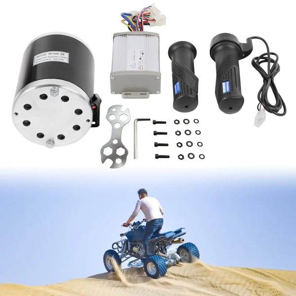 Elcykel konverteringssæt, 36V 800W DC børstemotor-kit, til scootere, gokarts og strandcykler