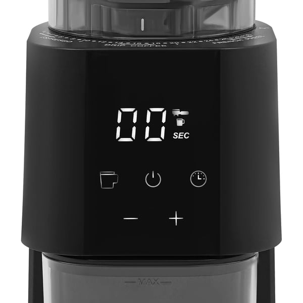 Kaffekværn - Elektrisk 150 W - Justerbar kværnindstilling - Konisk kværnværk - Sort