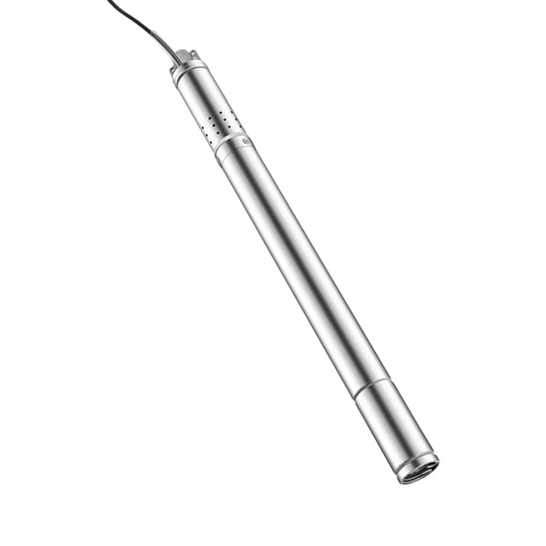 Djupbrunnspump, nedsänkbar rörpump 2”, 370 W 220 V EU-kontakt, sandtålig för trädgårdsbevattning