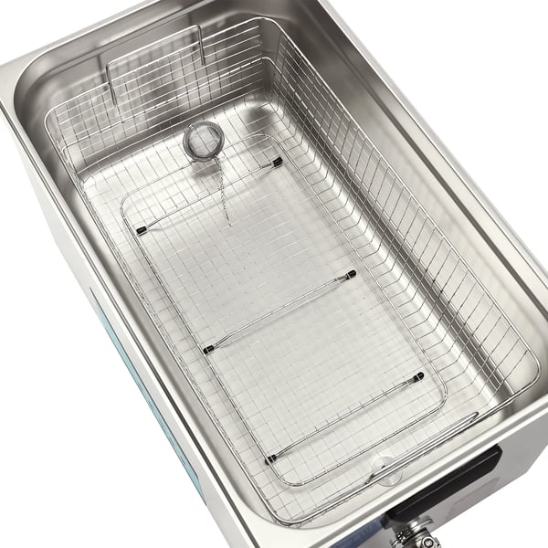 Ultralydsrenser - 30 l - Dobbeltfrekvens 28/40 kHz - Timer 0–30 min - EU-stik 220 V - 201/304 Rustfrit Stål - ≤800 W - Bordeaux