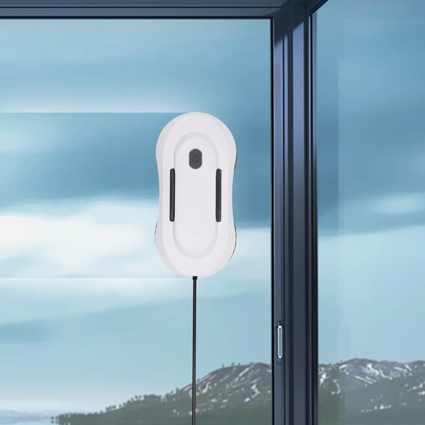 Ikkunanpesurobotti - Sähköinen - 72 W - Kaukosäädin - 50 ml vesisäiliö - 4 m turvaköysi - 500 mAh akku - Valkoinen