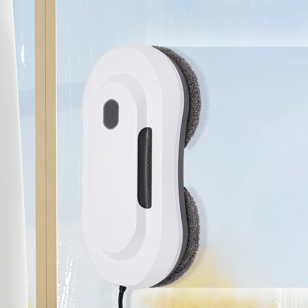 Ikkunanpesurobotti - Sähköinen - 72 W - Kaukosäädin - 50 ml vesisäiliö - 4 m turvaköysi - 500 mAh akku - Valkoinen