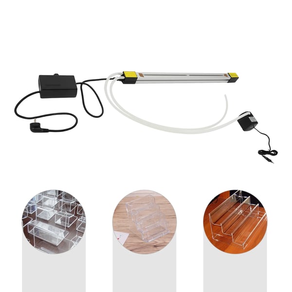 Akryl/Plast/PVC Bukkemaskine - Varmebukkemaskine 60 cm (600 mm) - 800 W - Til Termoplast - Andre farver