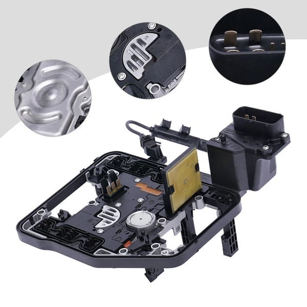 Gearkasse styreenhed - DSG DQ200 TCU - OEM 0AM927769D - Dobbeltkobling - Renoveret - Direkte montering - Placering i kabinen - Sort