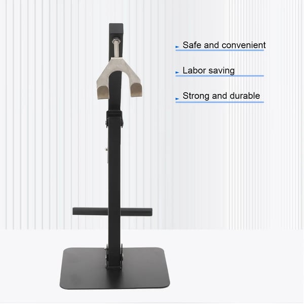 Skraldespandskomprimator - Manuel - 66 cm - Rustfrit stål - Passer 60–100 L affaldsbeholdere - Effektiv affaldskomprimering