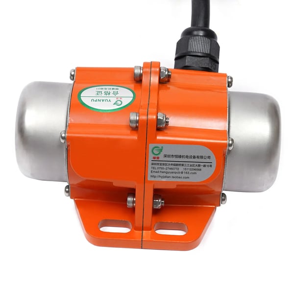 Vibrationsmotor - Enfaset Asynkron - 220V 30W - 3000 omdr./min - 50 Hz - 25 kg vibrationskraft - Aluminiumslegering