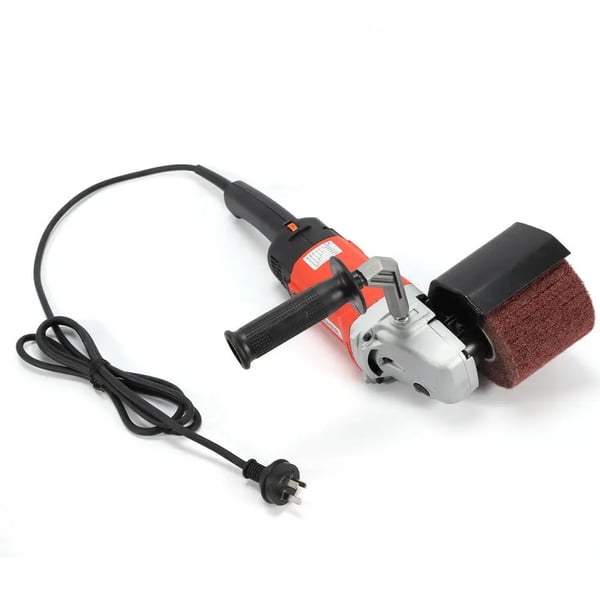 Polermaskin - Rullpolerare för satinfinish - 1400 W - Borstslipning - Plastkapsling