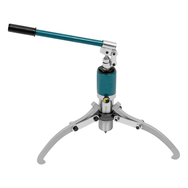 Hydraulisk lejeaftrækker - Aftrækkersæt 15 t - Integreret hydraulik - Cr40-stål - Trækkraft 15 t (15.000 kg) - Til lejer og krumtapaksel