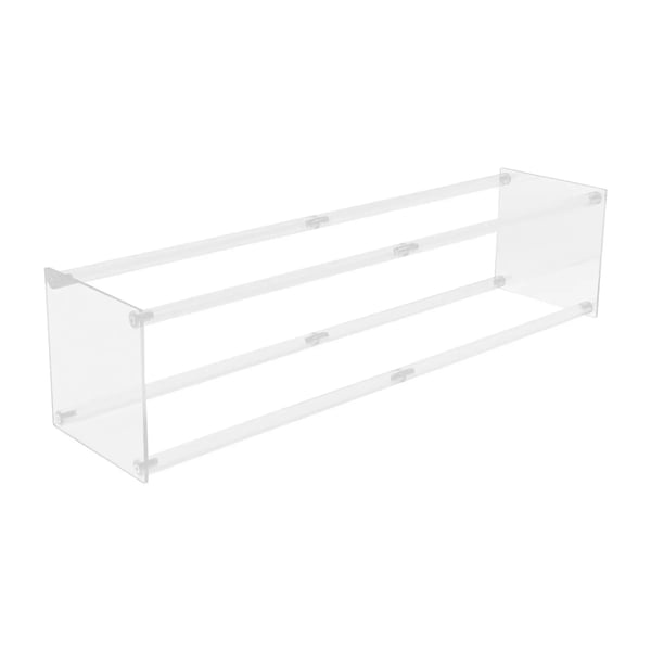 Acryl blomsterstander - Bordcenterpiece holder - Rektangulær - 2-pak - Paneltykkelse 0,3 cm - Til bryllup og fest