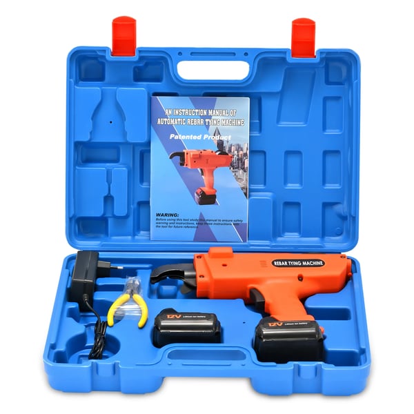 Raudoitussidontakone - Automaattinen langaton sidontapistooli - Ø 8–34 mm - 4500 mAh - Käsimallinen - 2 akkua