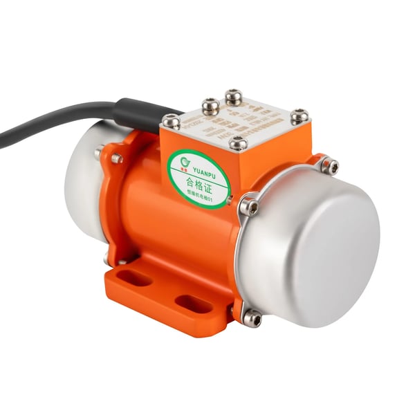 Industriel vibrationsmotor - 12V 30W - 4000 omdr./min - IP65 - 60 dB - 1 kg - Aluminiumlegering/Kobber