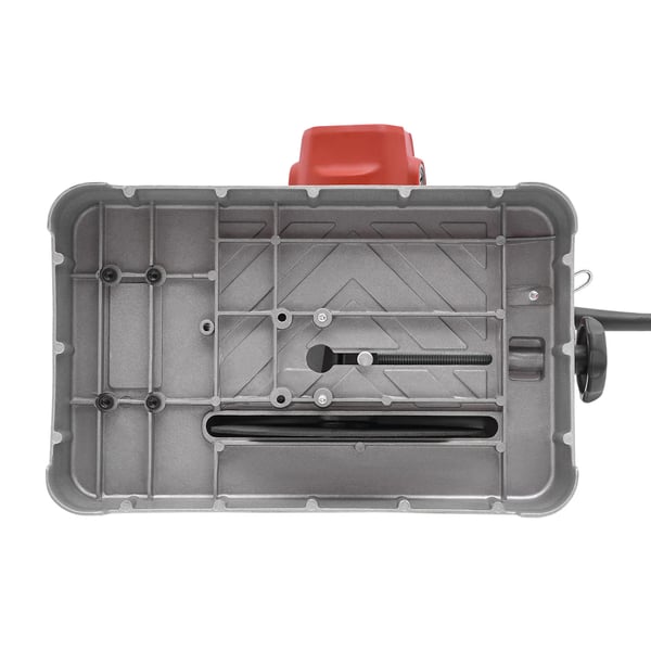 Elektrisk bordsav - Rundsav 18,5 cm - 1200 W - 5200 o/min - 0–45° geringsvinkel - EU‑stik - Ren kobbermotor - Rød