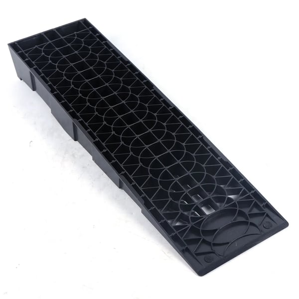 Bilramper 2 stk - Opkørselsramper til bil/lastbil - Kapacitet 3 t (3000 kg) - Hård PP-plast - Mål 695×200×80 mm - Sort
