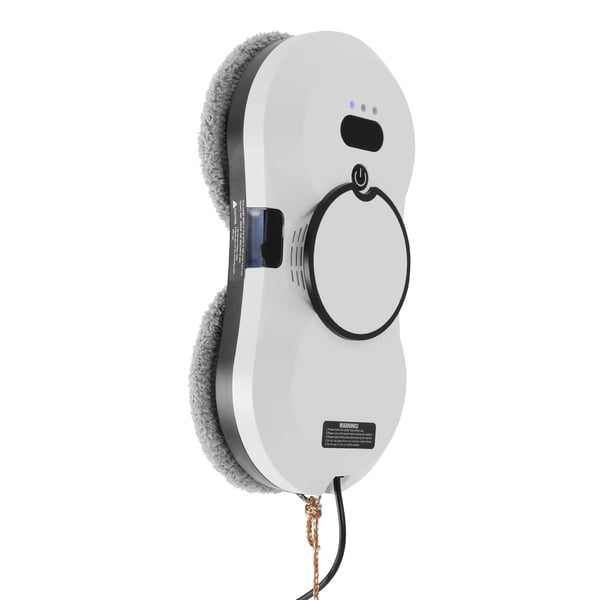 Ikkunanpesurobotti - Lasinpuhdistusrobotti - Imuteho 2800Pa - Kaukosäädin - EU-pistoke 220V, 72W - Vesisäiliö 30 ml - Turvaköysi 4 m - Valkoinen