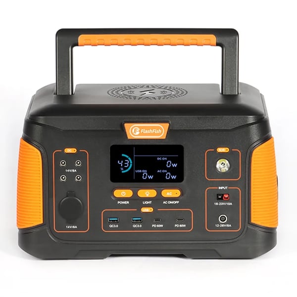 J1000 Plus - Kannettava virtalähde - 932,4 Wh - 1000 W AC 230 V puhdas siniaalto - USB‑C PD 60 W, QC 18 W - Langaton lataus 15 W - EU‑pistorasia