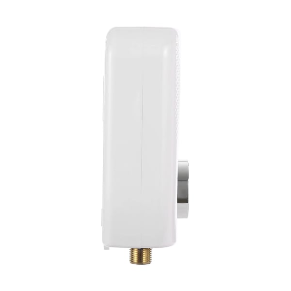 Sähköinen läpivirtausvedenlämmitin, mini 6500 W 220 V, IPX4, välitön kuuma vesi keittiöön/kylpyhuoneeseen, valkoinen