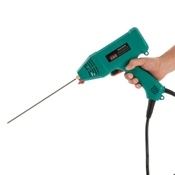 Svejsemaskine - Digital håndsvejser - 3000 W - 220 V - Bærbar - Ultralet - Svejsepistol - Blå