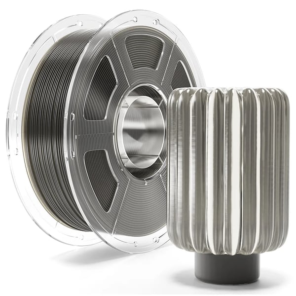 3D-Tulostuslanka - PETG High-Speed Basic - 1 kg - 30–600 mm/s - 230–250 °C - Läpinäkyvä - Savunharmaa