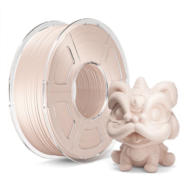 PLA 3D-printerfilament - 1,75 mm, 1 kg - Høj hastighed 50–600 mm/s - Tolerance ±0,02 mm - Dysetemperatur 190–260°C - Byggeplade 50–60°C - Rød